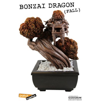 Bonsai Dragon Statue Fall 25 cm
